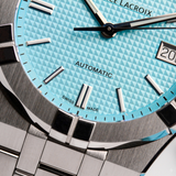 Maurice Lacroix Aikon Automatic Sky Blue Dial Silver Steel Strap Watch For Men - AI6008-SS00F-431-C Buy Now By Maurice Lacroix