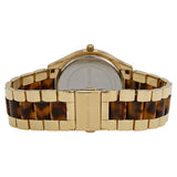 Michael Kors Slim Runway Tortoise Shell Dial Two Tone Steel Strap Watch for Women - MK4284 Buy Now By Michael Kors