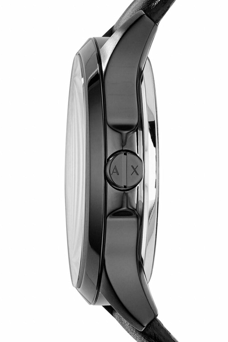 Armani Exchange Hampton Black Dial Black Steel Strap Watch For Men - AX7101 Buy Now By Armani Exchange