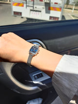 Shop Tissot Lovely Square Blue Dial Silver Mesh Bracelet Watch For Women - T058.109.11.041.00 in USA
