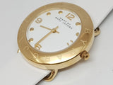 Marc Jacobs Amy White Dial White Leather Strap Watch for Women - MBM1150 Buy Now By Marc Jacobs