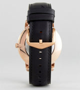Fossil The Minimalist Black Dial Black Leather Strap Watch for Men - FS5376 Buy Now By Fossil
