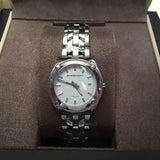 Burberry Heritage Check White Dial Silver Steel Strap Watch for Women - BU1853 Buy Now By Burberry