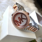 Michael Kors Parker Gold Dial Two Tone Steel Strap Watch for Women - MK6314 Buy Now By Michael Kors