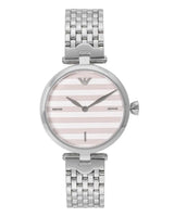 Emporio Armani Arianna Analog White Dial Silver Steel Strap Watch For Women - AR11195 Buy Now By Emporio Armani