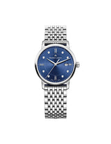 Maurice Lacroix Eliros Sunbrushed Blue Dial Silver Steel Strap Watch for Women - EL1094-SS002-130-1 Buy Now By Maurice Lacroix
