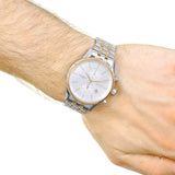Hugo Boss Jet Silver Dial Two Tone Steel Strap Watch for Men - 1513385 Buy Now By Hugo Boss