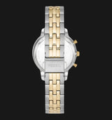 Fossil Neutra Chronograph Mother of Pearl White Dial Two Tone Steel Strap Watch for Women - ES5216 Buy Now By Fossil