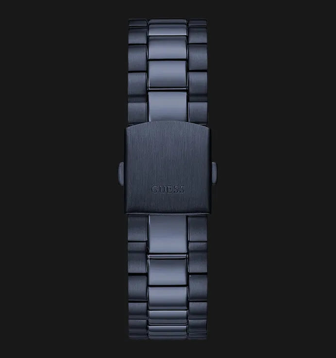 Guess Connoisseur Quartz Blue Dial Blue Steel Strap Watch For Men - GW0265G9 Buy Now By Guess