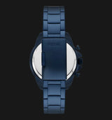 Fossil Bronson Chronograph Blue Dial Blue Steel Strap Watch for Men - FS5916 Buy Now By Fossil