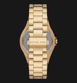 Michael Kors Lennox Three Hand Crystals White Dial Gold Steel Strap Watch For Women - MK6991 Buy Now By Michael Kors