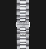 Tissot Gentleman Powermatic 80 Silicium Ice Blue Silver Steel Strap Watch For Men - T127.407.11.351.00 Buy Now By Tissot