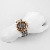 Versace Aion Chronograph Black Dial Grey Steel Strap Watch for Men  - VBR050017