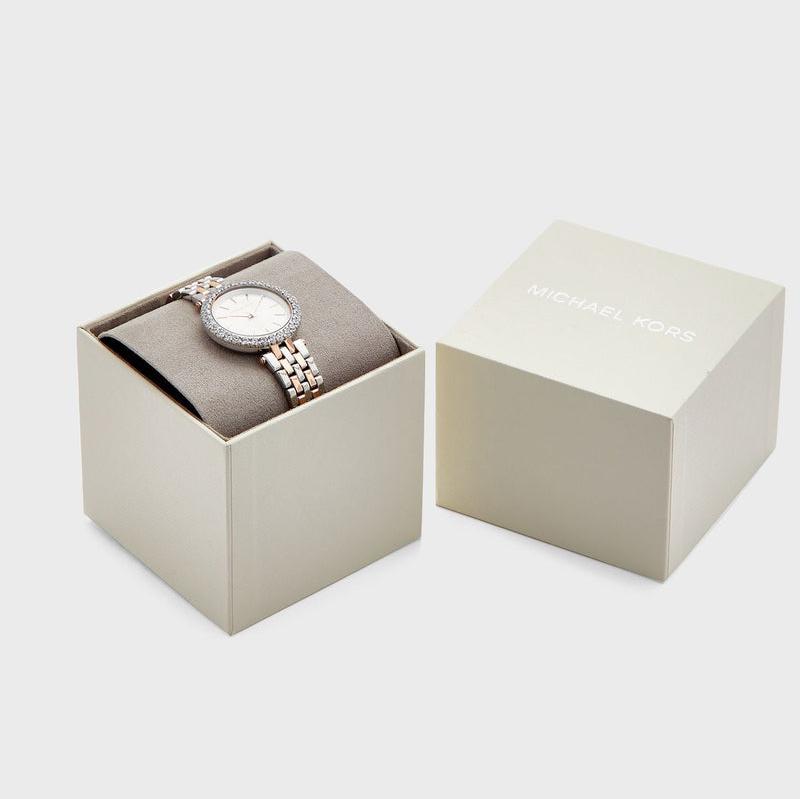 Michael Kors Darci Quartz Silver Dial Two Tone Steel Strap Watch For Women - MK4515 Buy Now By Michael Kors