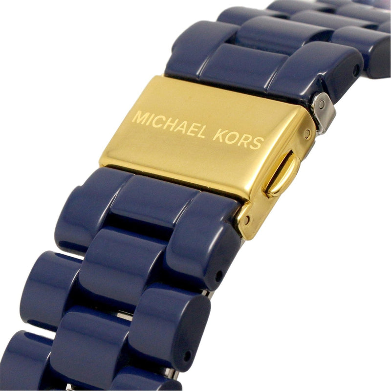 Michael Kors Runway Analog Blue Dial Blue Steel Strap Watch for Women - MK7332 Buy Now By Michael Kors