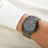 Michael Kors Bradshaw Black Dial Black Steel Strap Watch for Men - MK5550 Buy Now By Michael Kors