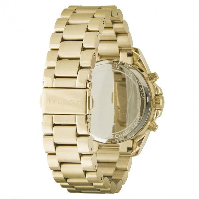 Michael Kors Bradshaw Black Dial Gold Steel Strap Watch for Women - MK5739 Buy Now By Michael Kors