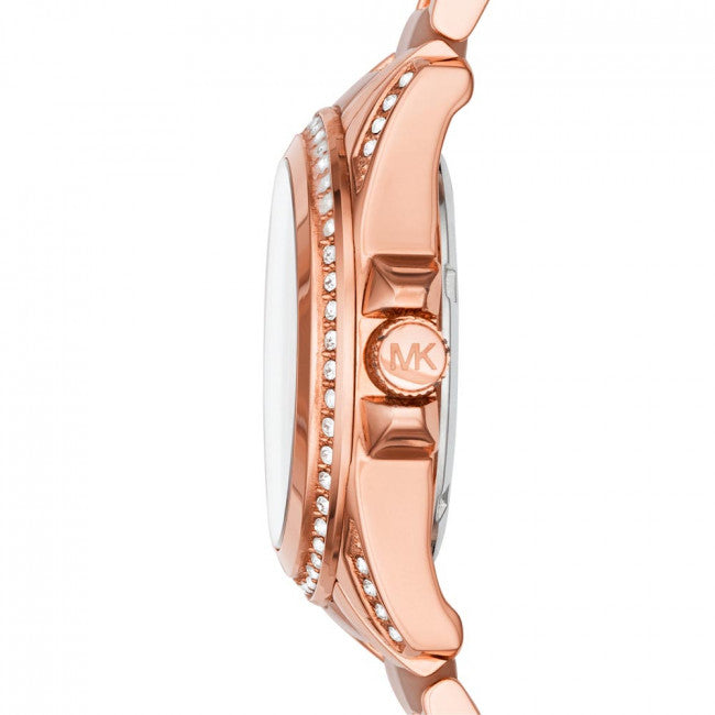 Michael Kors Blair Rose Gold Dial Two Tone Steel Strap Watch for Women - MK6175 Buy Now By Michael Kors