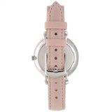 Shop Fossil Jacqueline Blush Mother of Pearl Dial Pink Leather Strap Watch for Women - ES4151 in USA