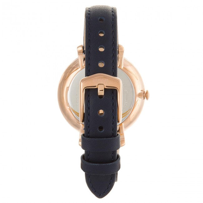 Fossil Jacqueline White Dial Blue Leather Strap Watch for Women - ES4291 Buy Now By Fossil