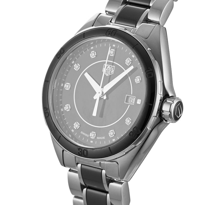 Tag Heuer Formula 1 Diamonds Black Dial Two Tone Steel Strap Watch for Women - WBJ141AB.BA0973 Buy Now By Tag Heuer