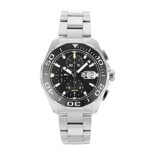 Shop Tag Heuer Aquaracer Black Dial Watch for Men - CAY211A.BA0927 in USA