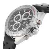 Shop Tag Heuer Formula 1 Calibre 16 Black Dial Black Leather Strap Watch for Men - CAZ2010.FT8024 in USA
