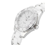 Shop Tag Heuer Aquaracer White Dial Watch for Women - WAY131B.BA0914 in USA