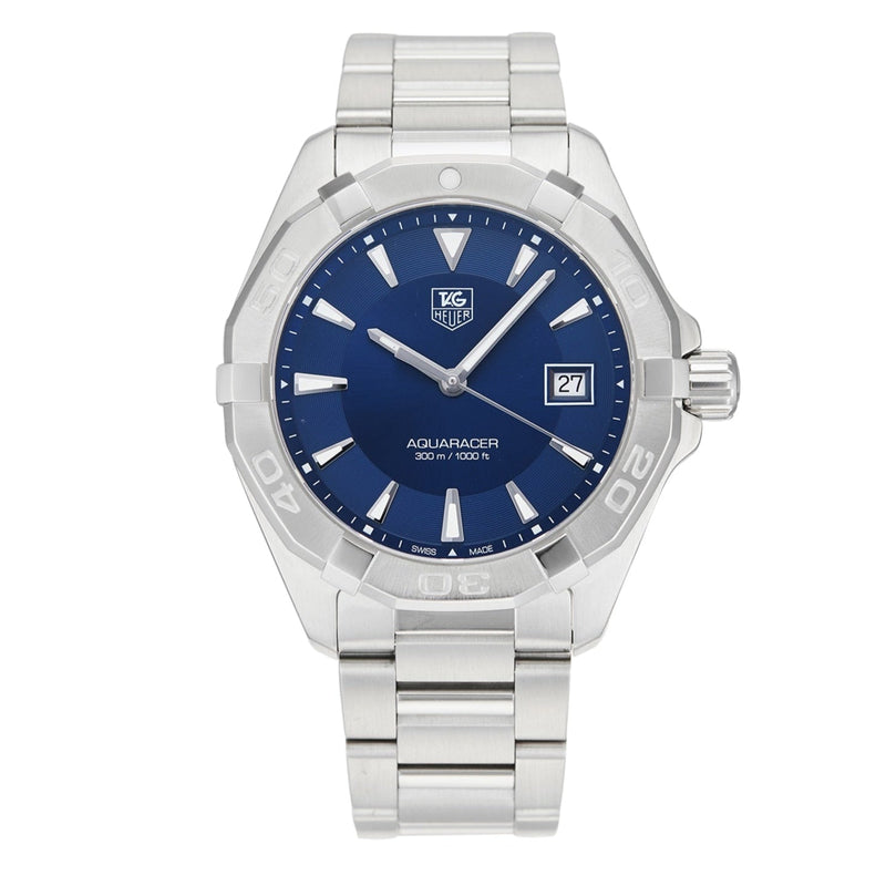 Shop Tag Heuer Aquaracer Blue Dial Watch for Men - WAY1112.BA0928 in USA
