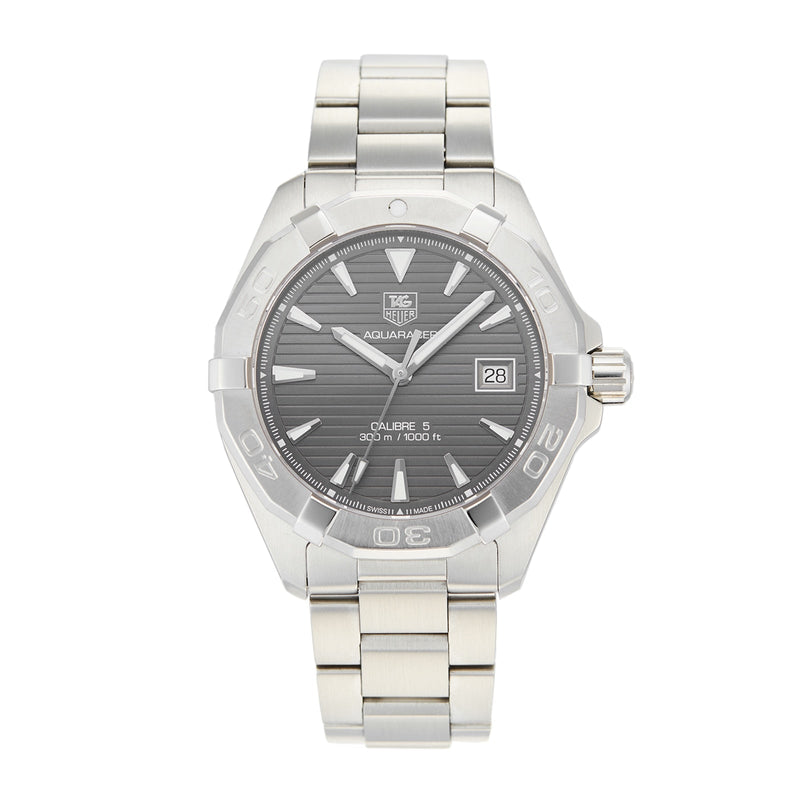 Tag Heuer Aquaracer Anthracite Dial Watch for Men - WAY2113.BA0928 Buy Now By Tag Heuer
