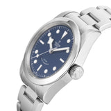 Tudor Black Bay Automatic Blue Dial Silver Steel Strap Watch for Men - M79540-0004