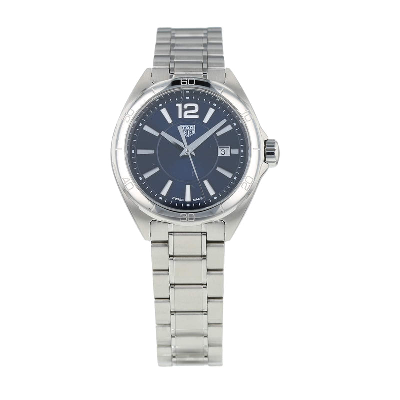 Shop Tag Heuer Formula 1 Quartz Blue Dial Silver Steel Strap Watch for Women - WBJ1412.BA0664 in USA