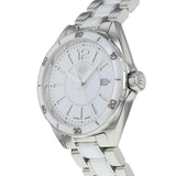 Shop Tag Heuer Formula 1 Quartz White Dial Two Tone Steel Strap Watch for Women - WBJ141AC.BA0974 in USA