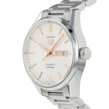 Tag Heuer Carrera Calibre 5 White Dial Silver Steel Strap Watch for Men - WAR201D.BA0723 Buy Now By Tag Heuer
