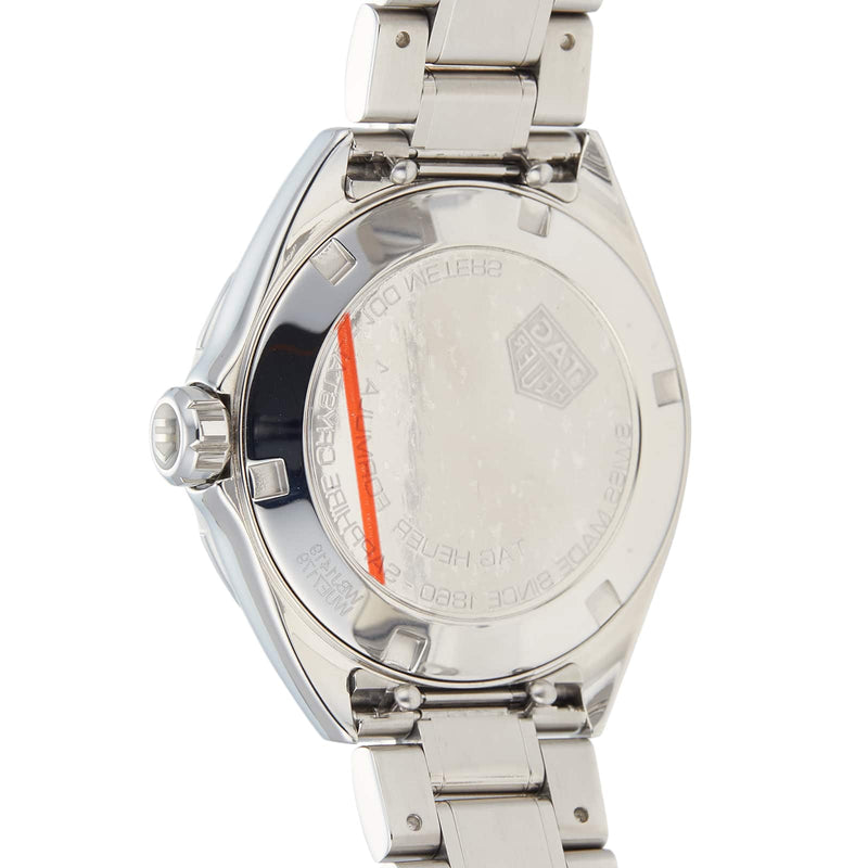 Shop Tag Heuer Formula 1 Diamonds Mother Of Pearl White Dial Silver Steel Strap Watch for Women - WBJ1419.BA0664 in USA