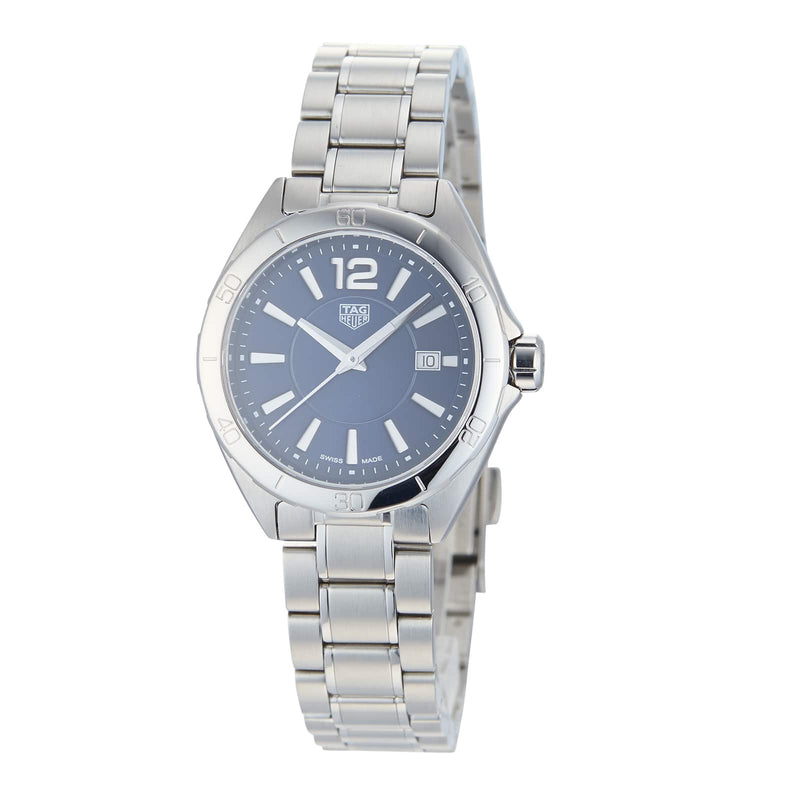 Shop Tag Heuer Formula 1 Quartz Blue Dial Silver Steel Strap Watch for Women - WBJ1412.BA0664 in USA