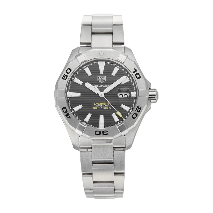 Shop Tag Heuer Aquaracer Black Dial Watch for Men - WAY2010.BA0927 in USA