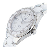 Shop Tag Heuer Aquaracer Diamonds White Dial Two Tone Steel Strap Watch for Women - WAY131H.BA0914 in USA