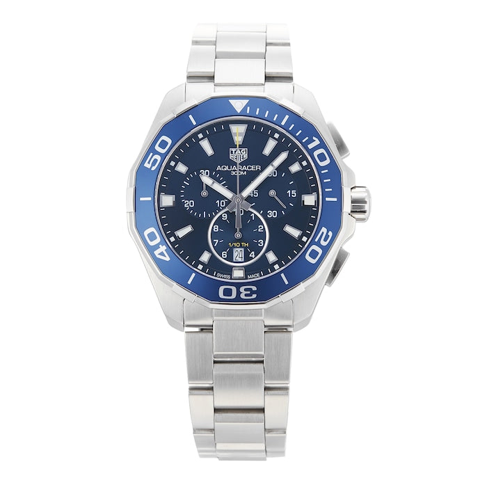 Shop Tag Heuer Aquaracer Blue Dial Watch for Men - CAY111B.BA0927 in USA