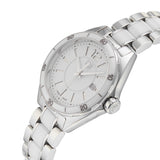 Shop Tag Heuer Formula 1 Quartz White Dial Two Tone Steel Strap Watch for Women - WBJ141AC.BA0974 in USA