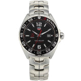 Shop Tag Heuer Formula 1 Senna Limited Edition Black Dial Silver Steel Strap Watch for Men - WAZ1012.BA0883 in USA
