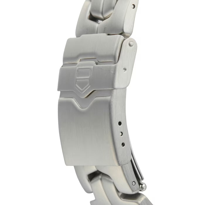 Shop Tag Heuer Formula 1 Senna Limited Edition Black Dial Silver Steel Strap Watch for Men - WAZ1012.BA0883 in USA