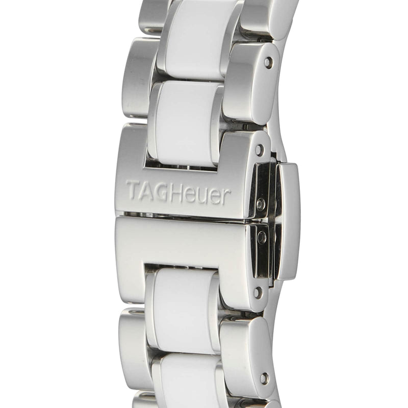 Shop Tag Heuer Formula 1 Quartz White Dial Two Tone Steel Strap Watch for Women - WBJ141AC.BA0974 in USA