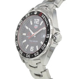 Shop Tag Heuer Formula 1 Senna Limited Edition Black Dial Silver Steel Strap Watch for Men - WAZ1012.BA0883 in USA