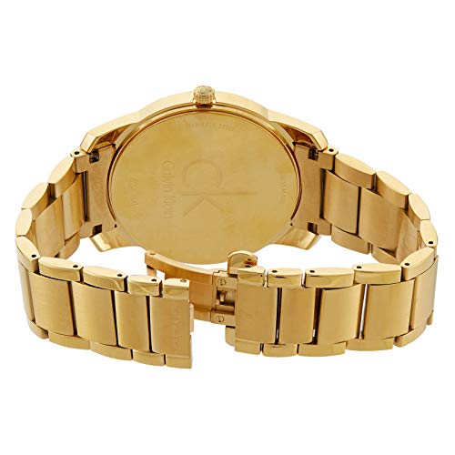 Calvin Klein City Silver Dial Gold Steel Strap Watch for Men - K2G21546 Buy Now By Calvin Klein