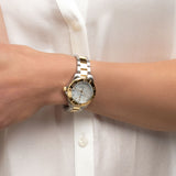 Shop Tag Heuer Aquaracer Mother of Pearl Dial Two Tone Steel Strap Watch for Women - WBD1320.BB0320 in USA