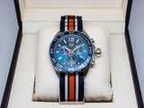 Tag Heuer Formula 1 Chronograph 43mm Blue Dial NATO Strap Watch for Men - CAZ1014.FC8196