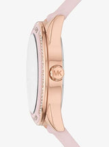 Michael Kors Quartz Pink Dial Pink Silicone Strap Watch For Women - MK6946 Buy Now By Michael Kors