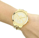 Michael Kors Runway Mercer Crystals Gold Dial Gold Steel Strap Watch For Women - MK6714 Buy Now By Michael Kors