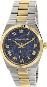 Michael Kors Channing Blue Dial Two Tone Steel Strap Watch For Women - MK5893 Buy Now By Michael Kors